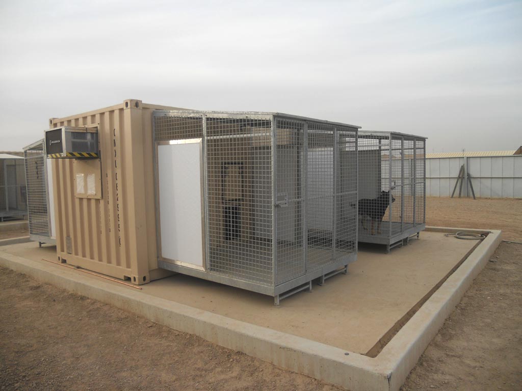 Containerized K9 Kennel | Armag Corporation
