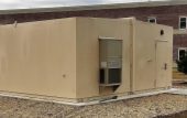 modular shielded generator shelter